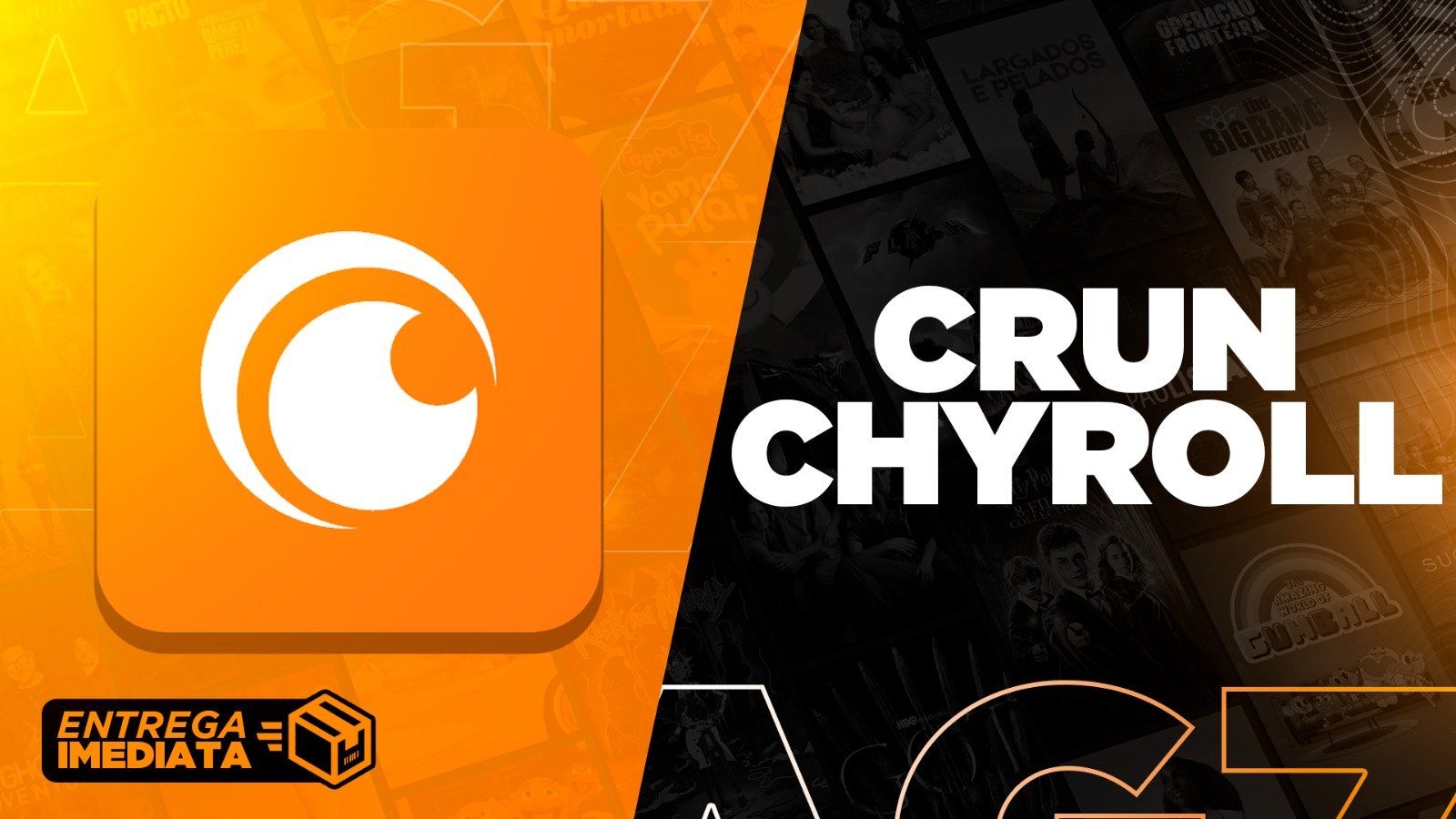Crunchyroll - 30 DIAS - PLANO MEGA FAN
