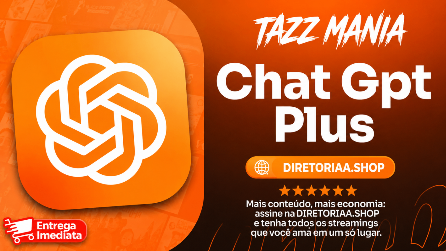 Chat GPT plus COMPARTILHADA ENTREGA AUTOMÁTICA